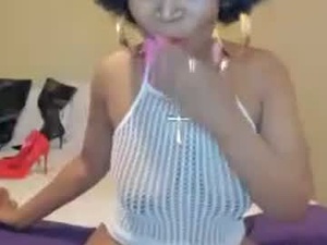 Screenshot from aficangagqueen webcams