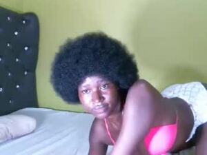 Screenshot from afro_queen223 webcams