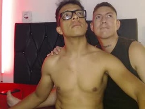 Screenshot from hot_andrewandleo webcams
