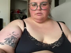 Screenshot from justmethessbbw webcams