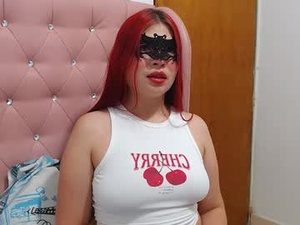 Screenshot from mask_hairyred webcams