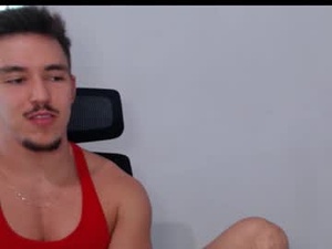 Screenshot from muscledanny69 webcams