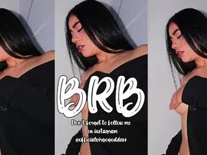 Screenshot from officialvirgogoddess webcams