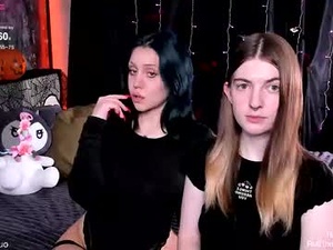 Screenshot from sleepingduo webcams
