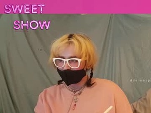 Screenshot from sweetbunnyshow webcams